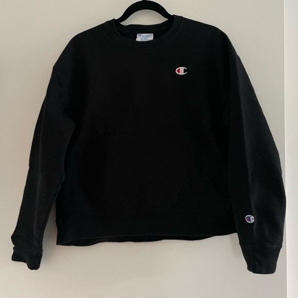 Champion black crew neck - Picture 2 of 2